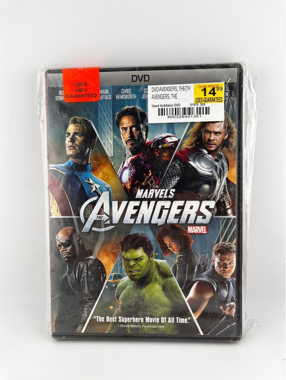 Marvel's The Avengers DVD Movie